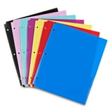 iScholar Twin Pocket Poly Portfolio - Assorted Colors