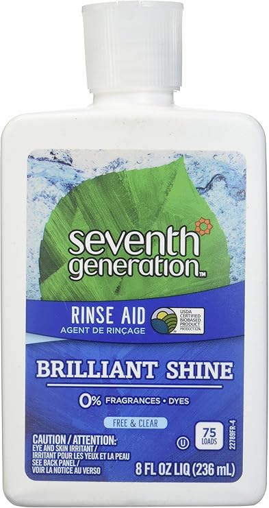 SEVENTH GENERATION DISH RINSE AID,FR & CLR