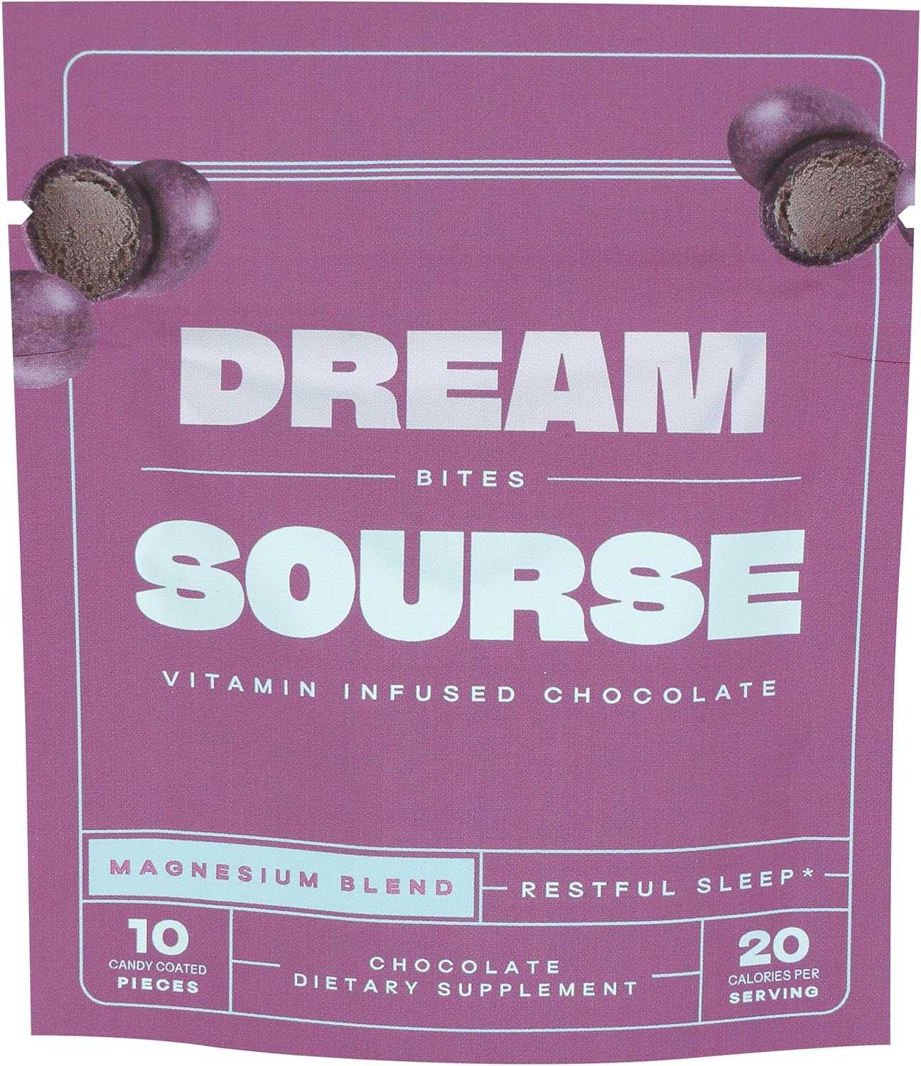 SOURSE DRM BITES,VIT INFSD CHOC