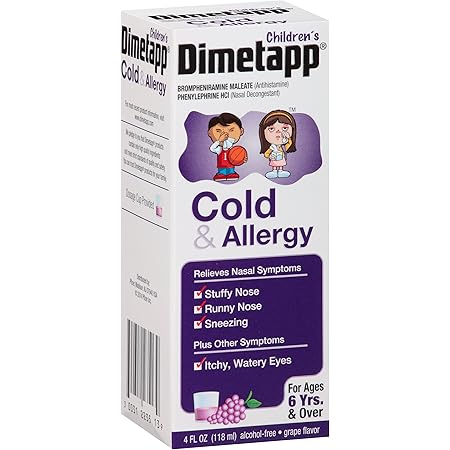 DIMETAPP CHILD COLD&COUGH GRAPE SYR 8OZ