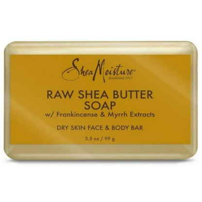 SHEAMOISTURE SOAP RAW SHEA BUTTER 8OZ