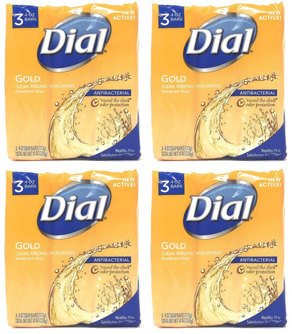 DIAL CLN/GNTL BR 0.10% 4OZ 3PKGLD