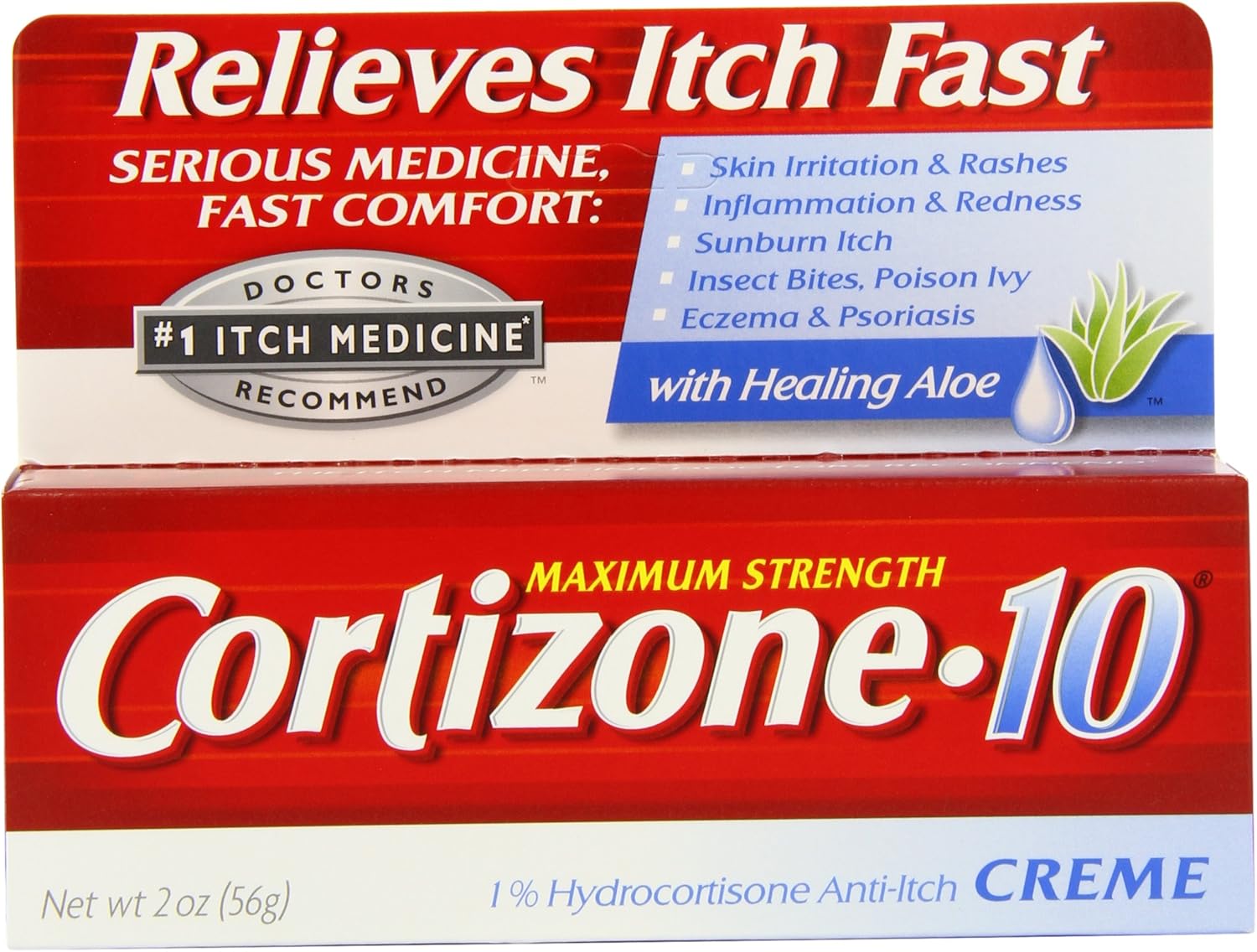 CORTIZONE 10 CR 1%56GM MS ULT STH