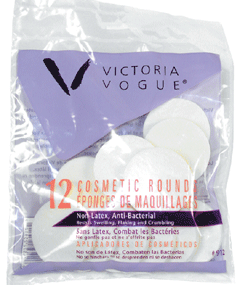 Victoria Vogue #912 Cosmetic Rounds 12 Count  Regular Size