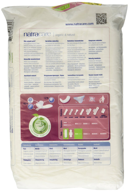 NATRACARE PADS,MAXI,REGULAR