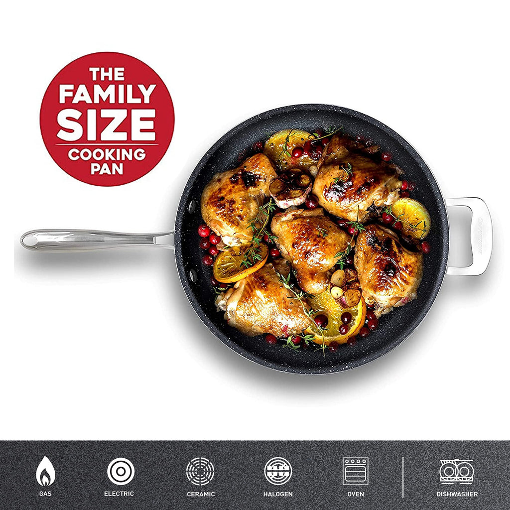 GraniteStone 10" Nonstick Fry Pan with Stay Cool Handle