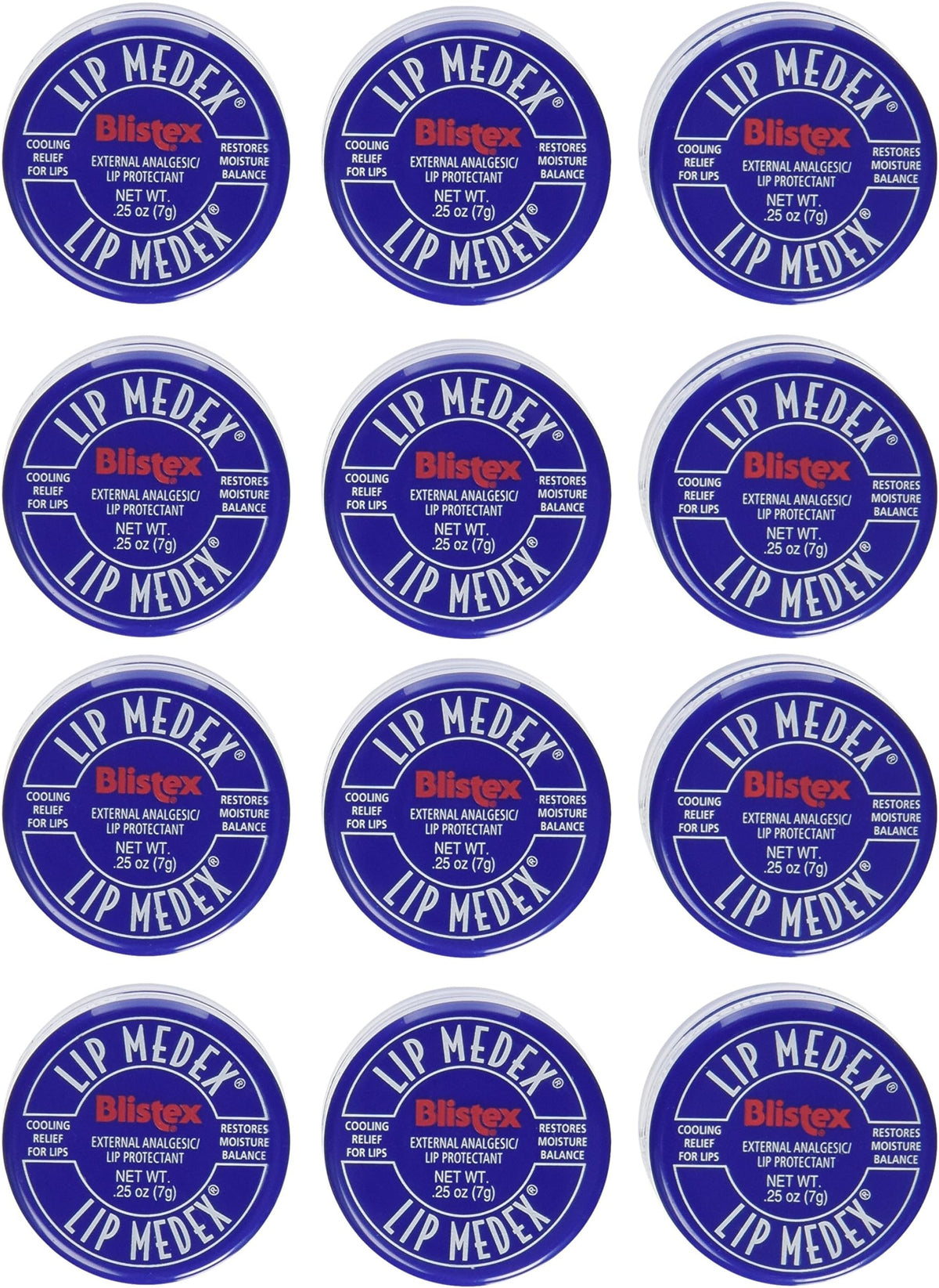 BLISTEX MEDICATED LPB 12X0.15OZ