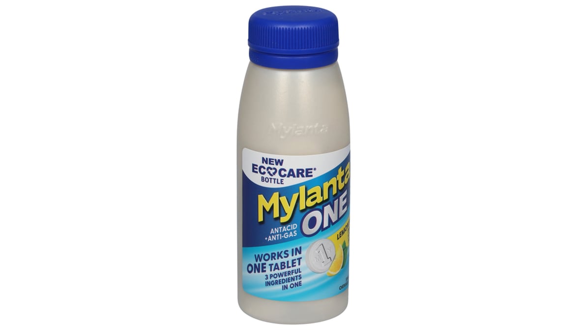 MYLANTA ONE CLASSIC LEMON MINT TAB 50CT