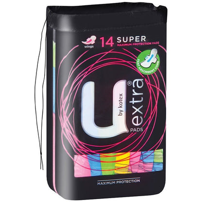 U BY KOTEX MAXI PA 14 WING OVN