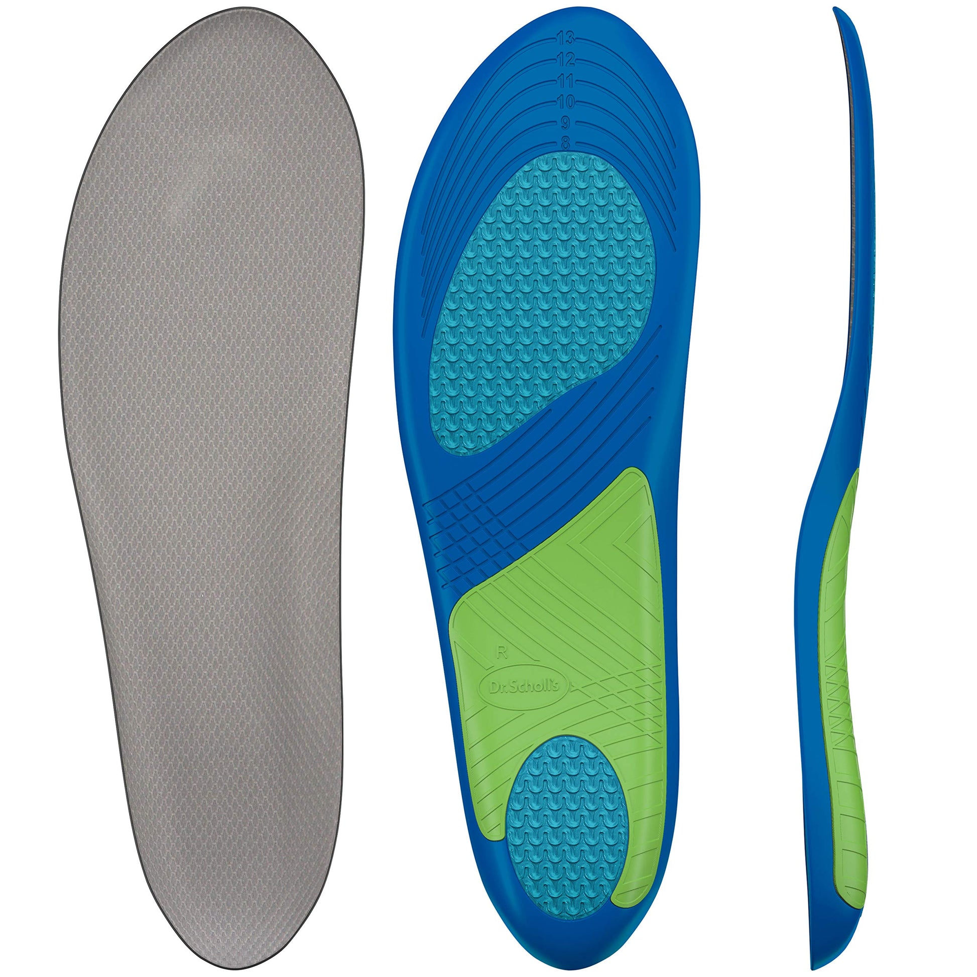 DR SCHOLLS SPORT MEN MASSG GEL INS 1PR