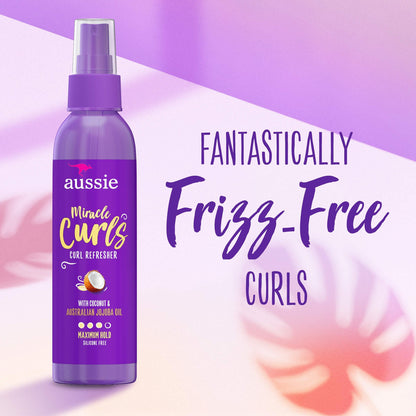 Aussie Miracle Curls Curl Refresher Maximum Hold 5.7oz