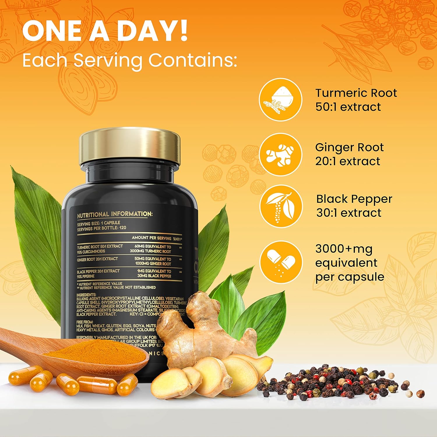 TURMERIC HIGH ABSORPTION CAP 30CT NM