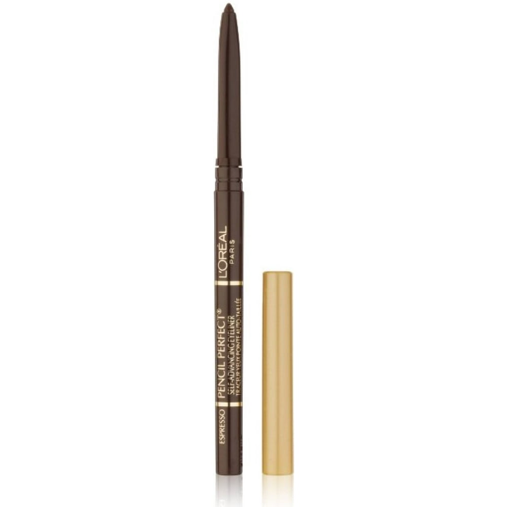 L'ORÉAL PARIS Pencil Perfect Self-Advancing Eyeliner, 130 Expresso, 0.01 oz.