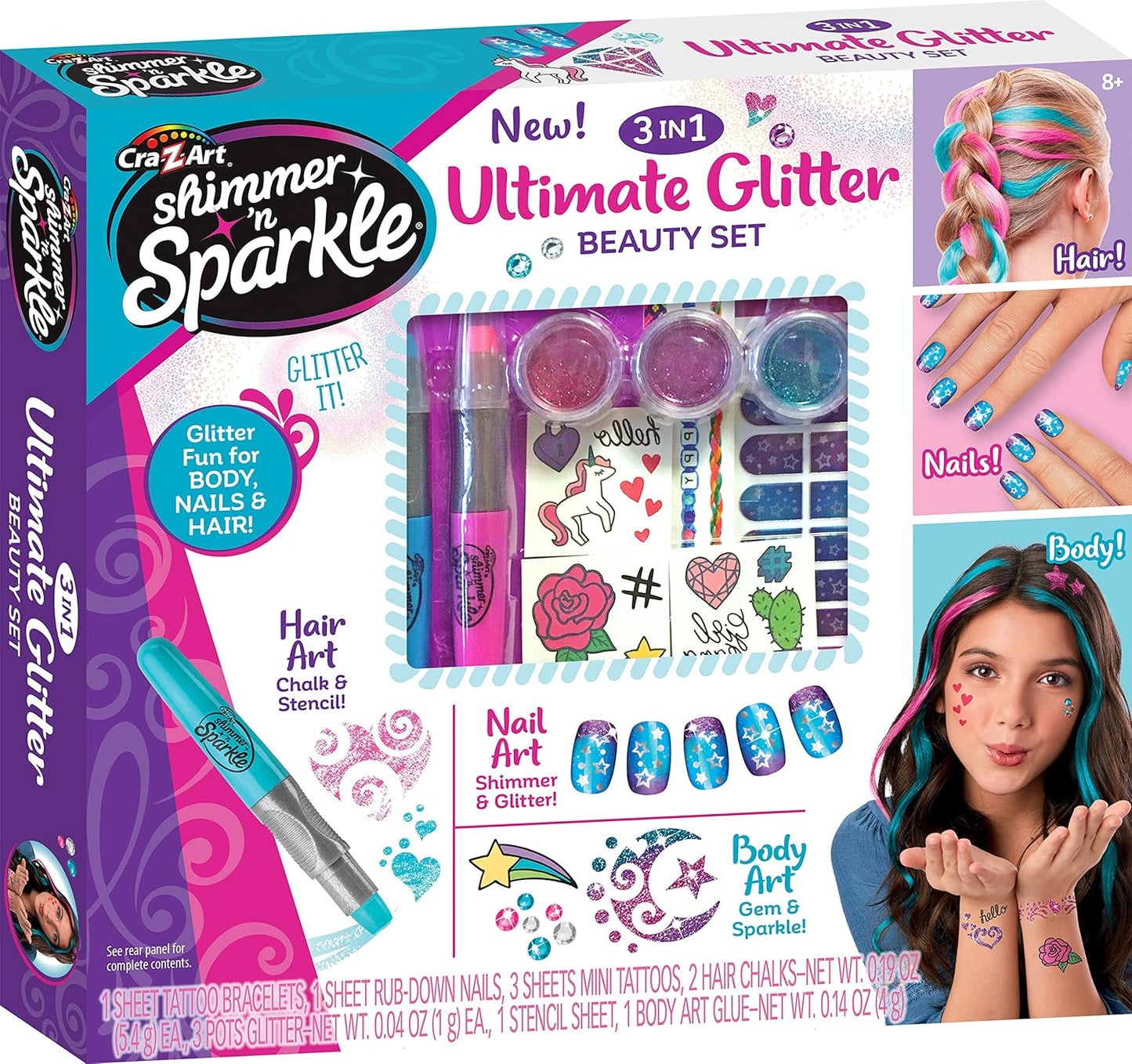 Cra-Z-Art Shimmer ‘n Sparkle Glitter Globes Kit