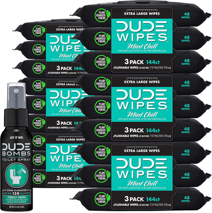 DUDE WIPES WIPES,DISPENSER PACK