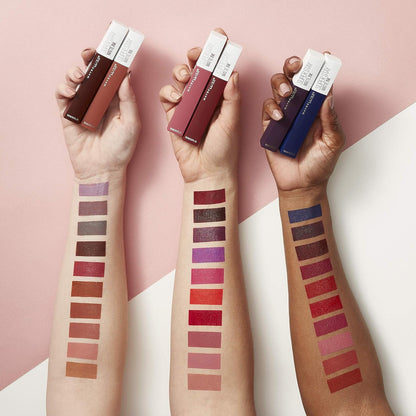 MAYBELLINE New York Super Stay Matte Ink Liquid Lipstick, 030 Innovator, 0.17 oz