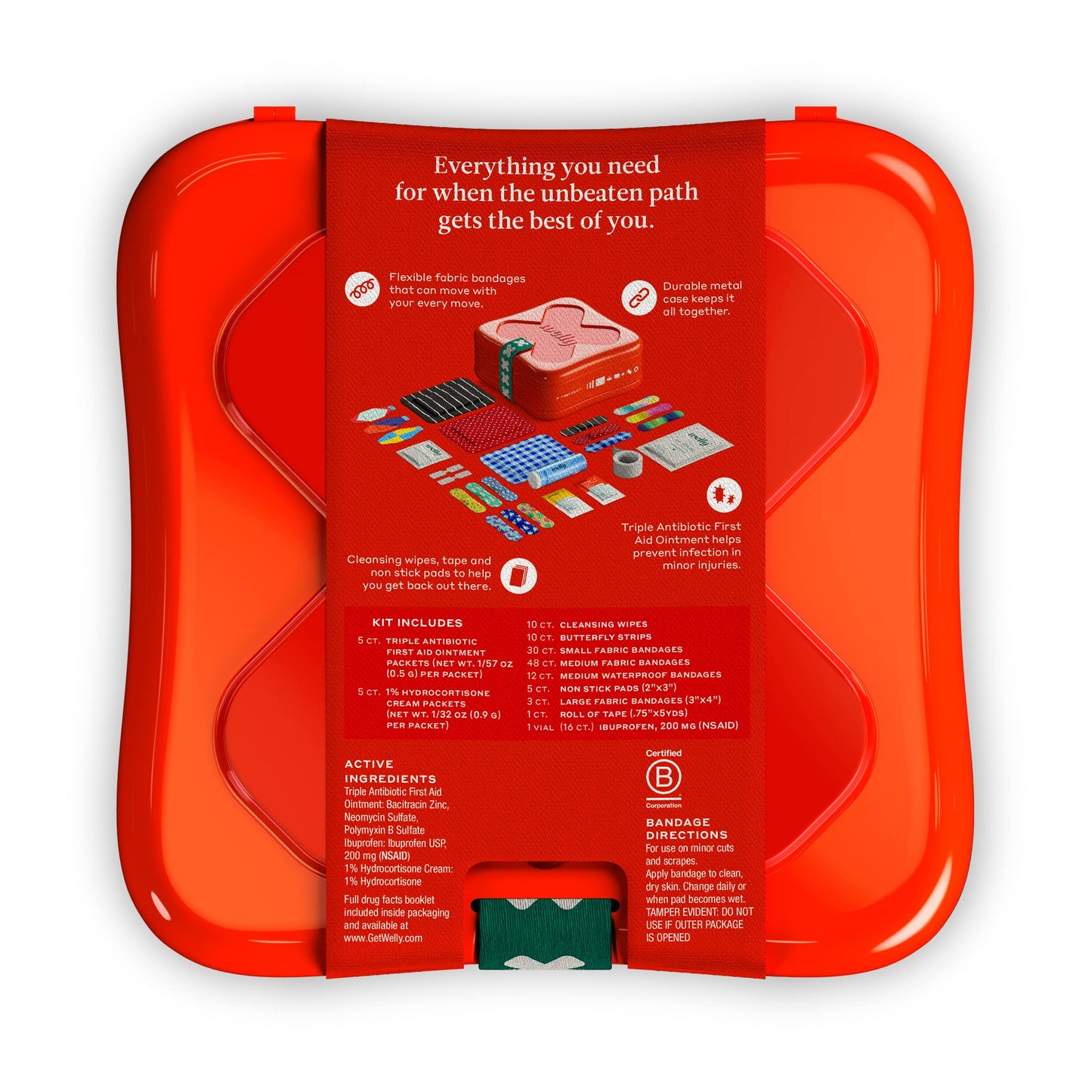 WELLY FIRST AID BRVRY BDGS,FLEX FABRIC