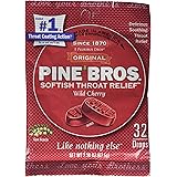 PINE BROS THROAT DROP BAG CHERRY 32CT
