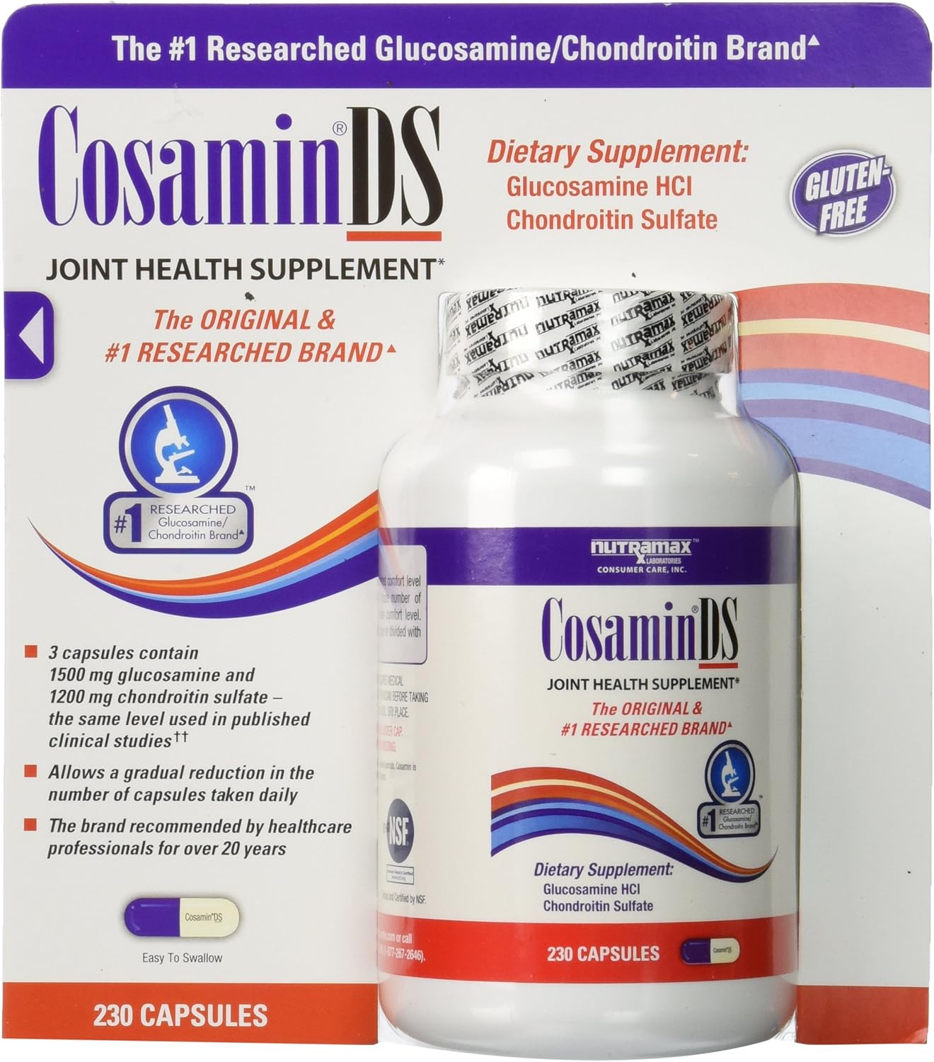 COSAMIN DS CP 500-400MG 210