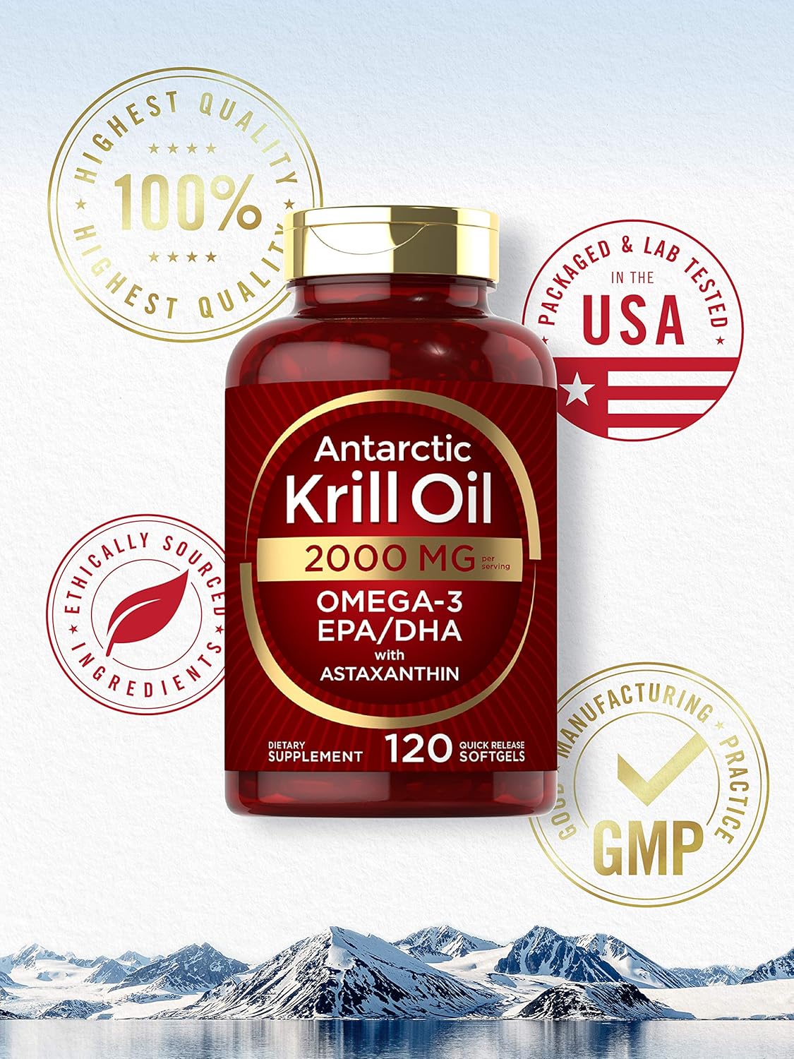 ANTARCTIC KRILL OIL 500MG