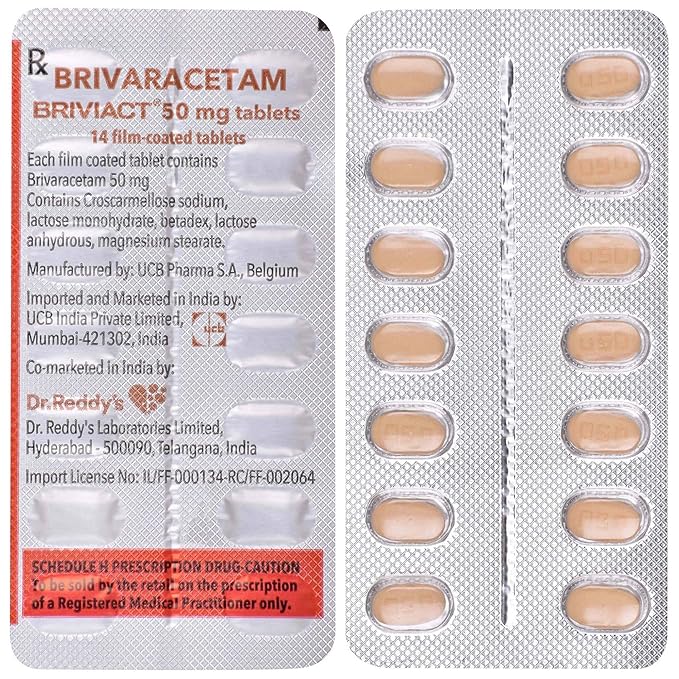 BRIVIACT TB 50MG 100X1UD       C5