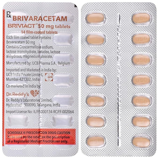 BRIVIACT TB 50MG 100X1UD       C5