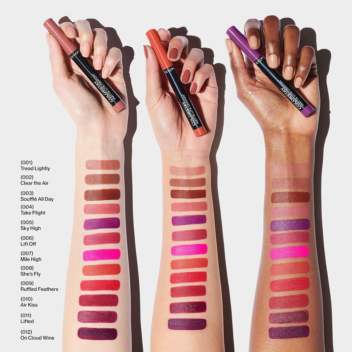 REVLON ColorStay Matte Lite Crayon Lipstick - 002 Clear the Air