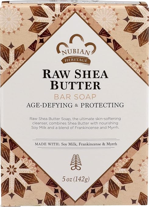 NUBIAN HERITAGE BDY WASH,RAW SHEA & MYRRH