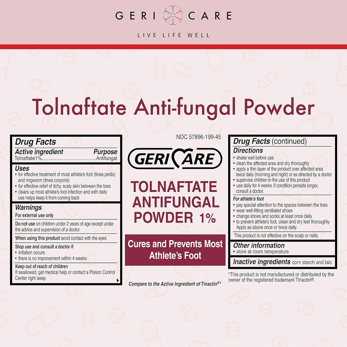 GNP TERBINAFI ATHL FOOT1% CRM 15 GM