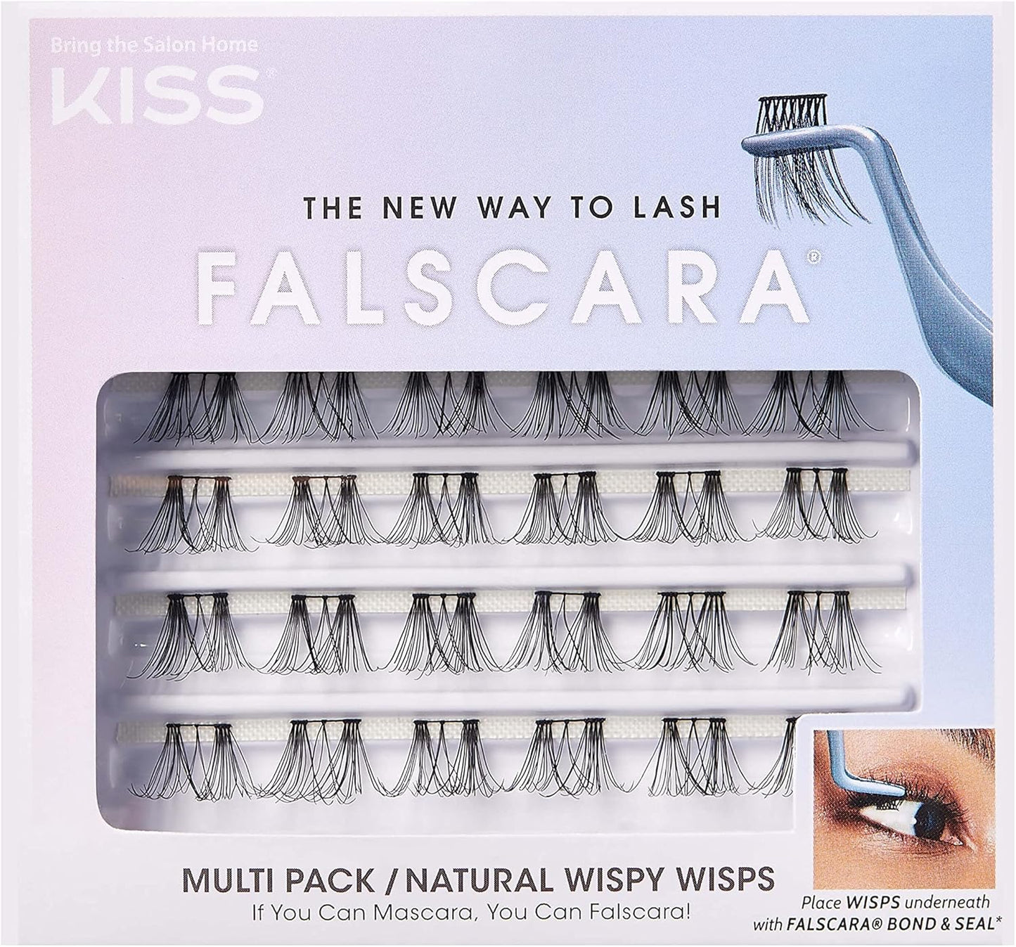 KISS Falscara Ultimate Kit - Soft Volume, 36 wisps