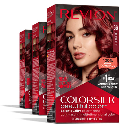 REVLON COLORSILK 32 DRK MAH BRN H/C 1CT