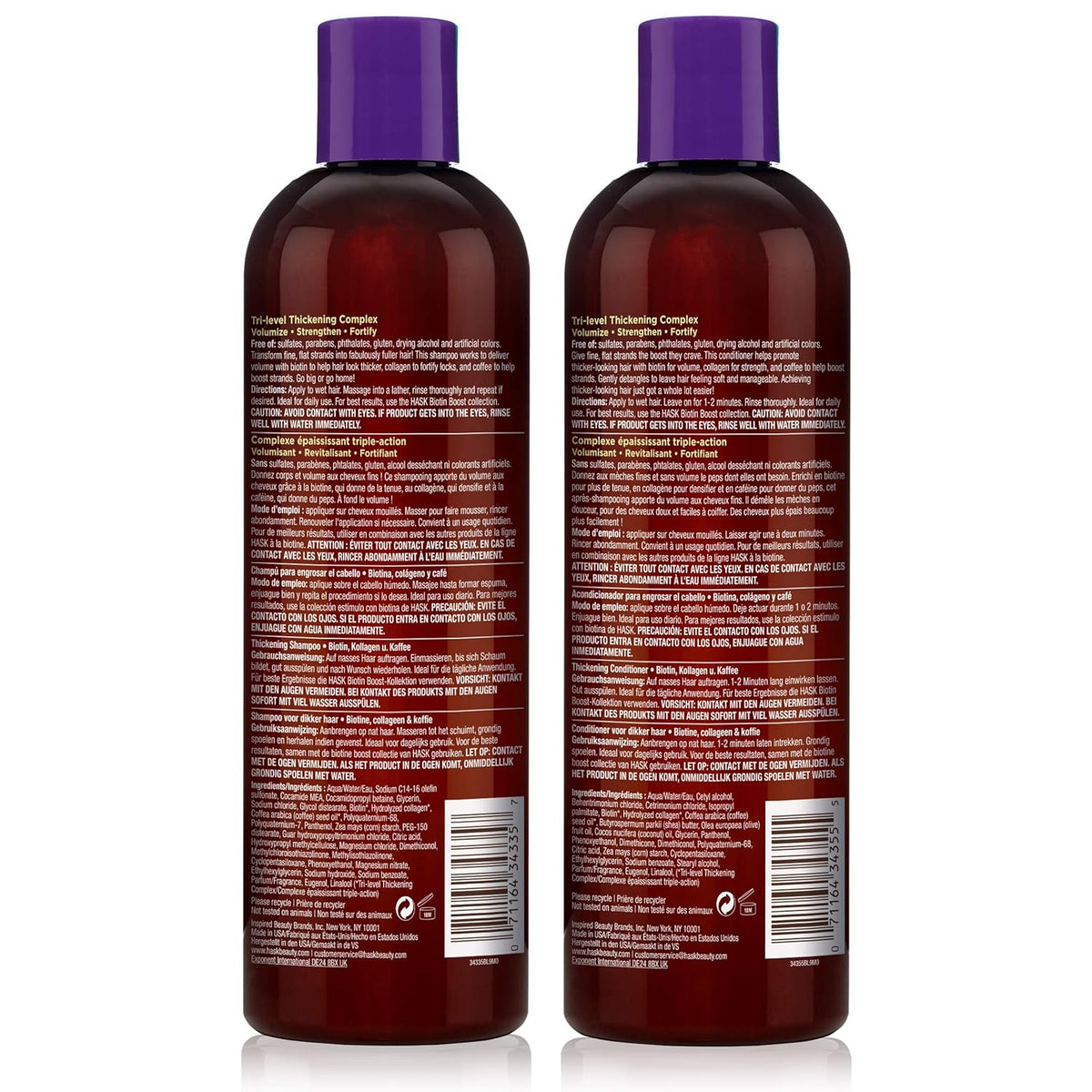 HASK BIOTIN CONDITIONER 12OZ