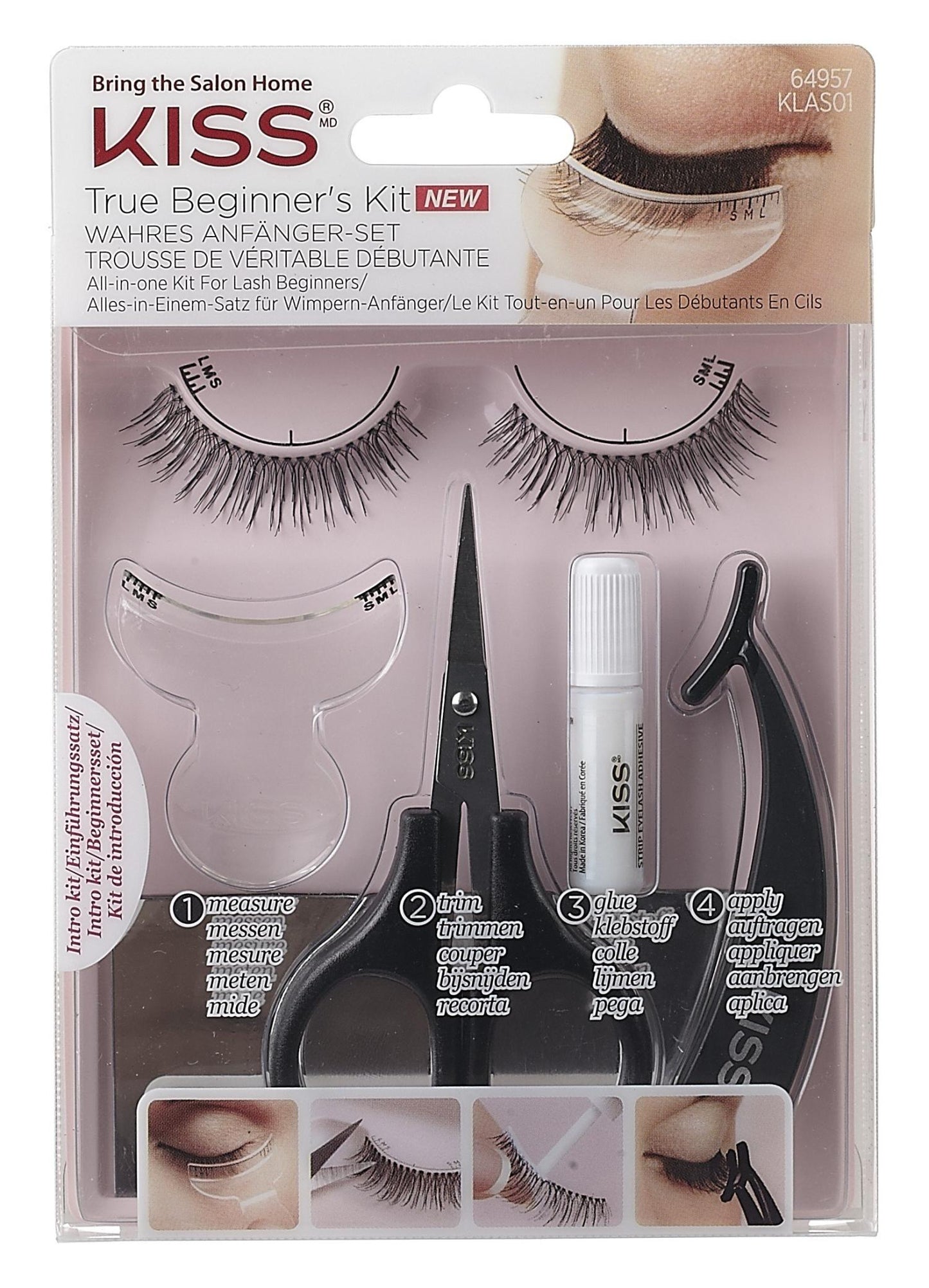 Kiss Lash-101 All-In-One Intro Kit For Beginners