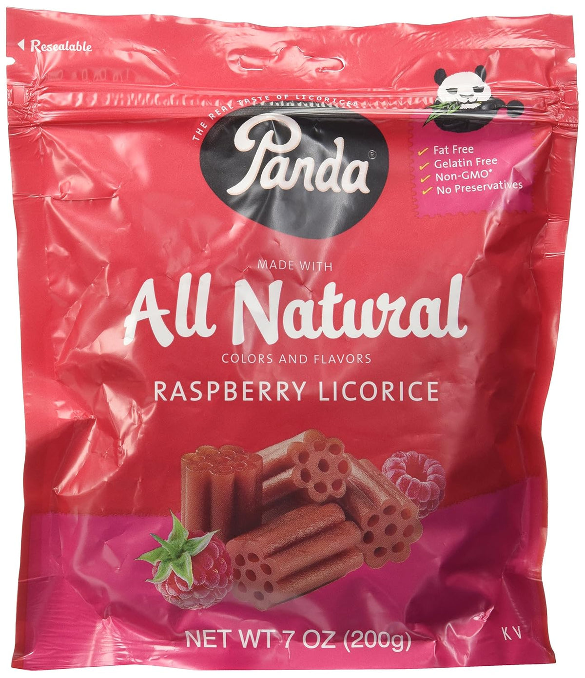 PANDA LICORICE LICORICE,RASPBERRY,CHEWS