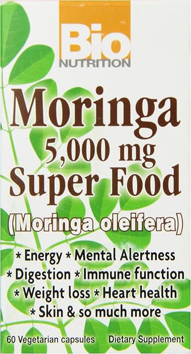 BIO NUTRITION MORINGA 5,000MG SUPR FOOD