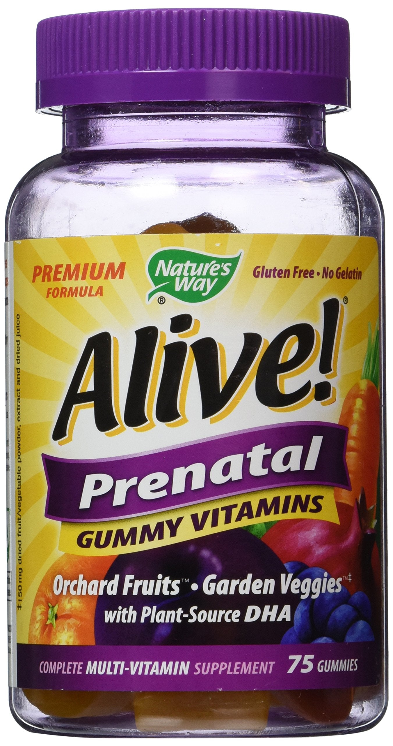 ALIVE MULTIVIT PRENATAL +DHA GUMMY 90CT