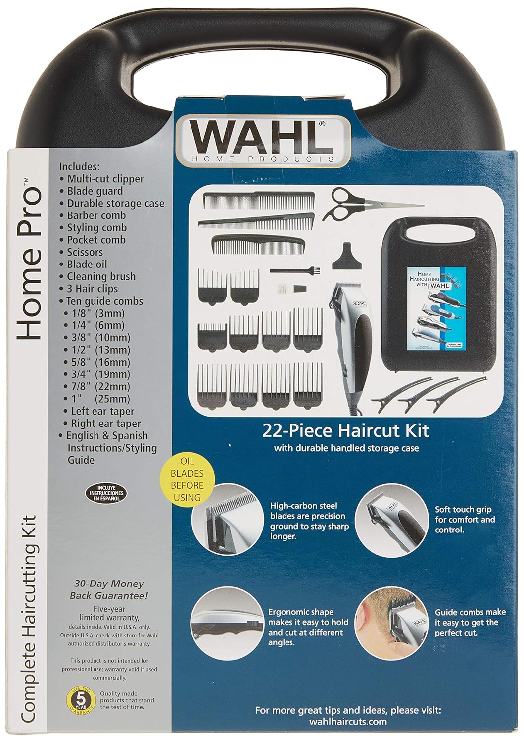 Wahl HomePro 22-Piece Complete Haircut Kit