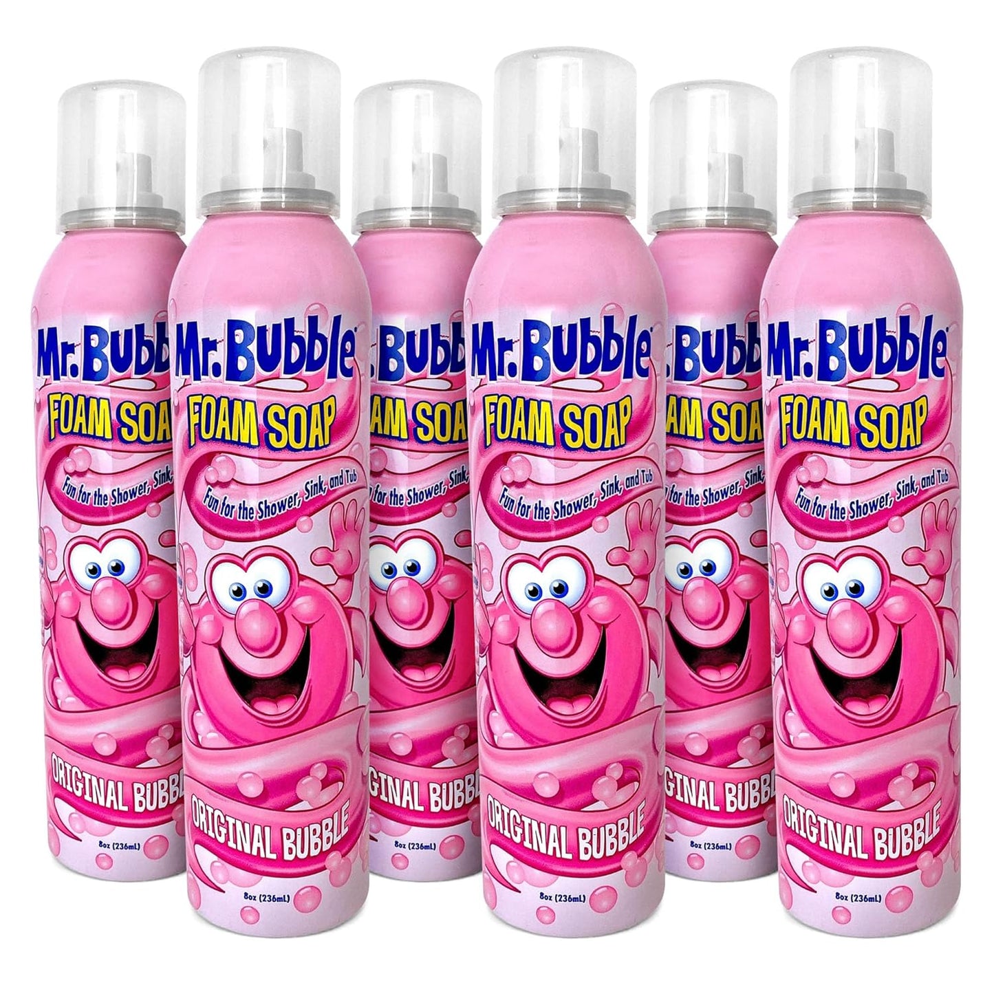 MR BUBBLE FOAM SOAP FM 8OZ XGNTL