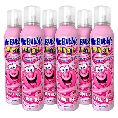 MR BUBBLE FOAM SOAP FM 8OZ XGNTL