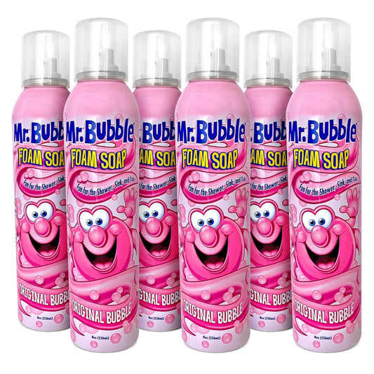 MR BUBBLE FOAM SOAP FM 8OZ XGNTL