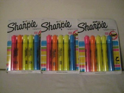 Sharpie Accent Tank-Style Highlighters 4Ct Assorted Colors