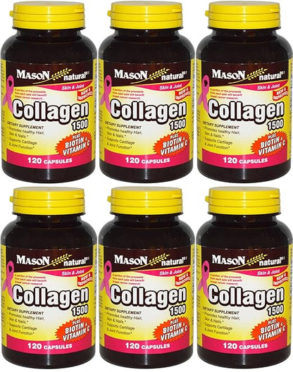 COLLAGEN 1500MG CAPSULES 120CT MASON