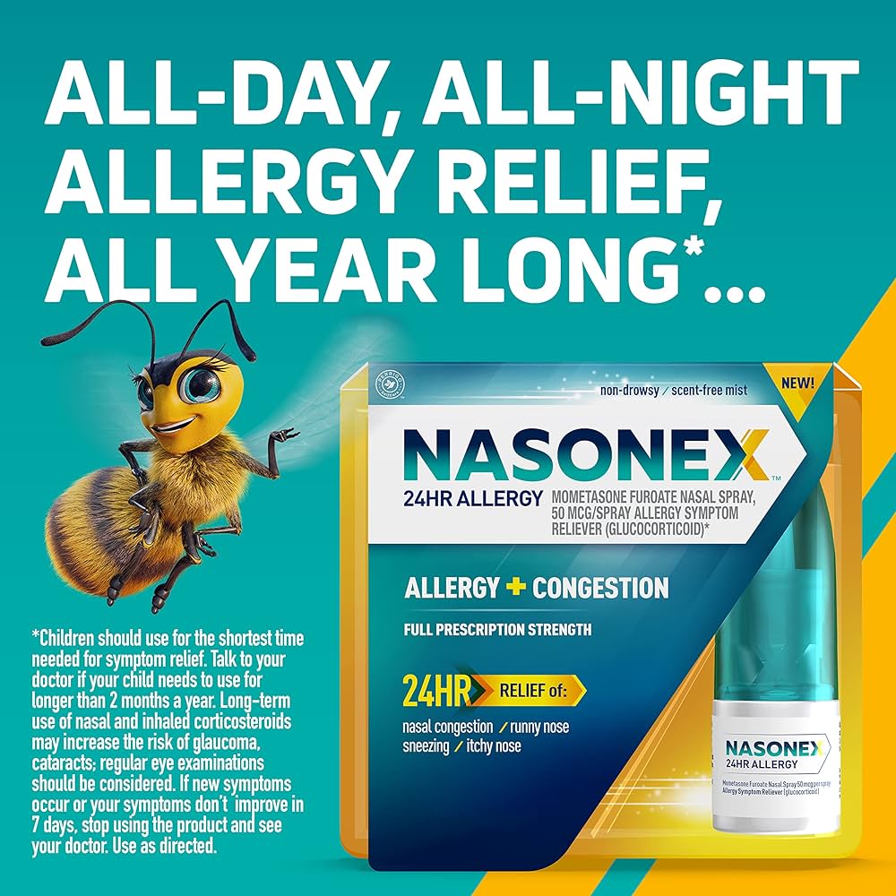 NASONEX SN 50MCG 10ML 24HR ALG
