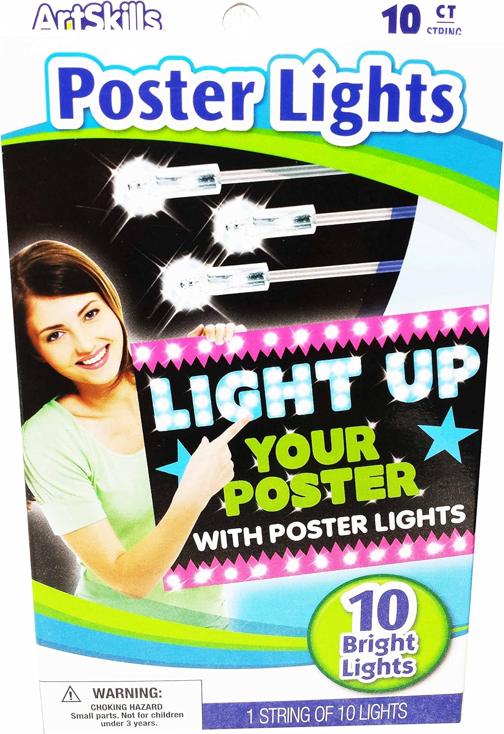 ArtSkills Poster Lights - White