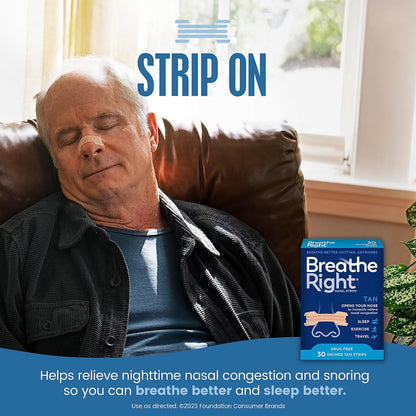 BREATHE RIGHT SI 30 TAN S/M