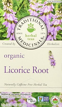 TRADITIONAL MEDICINALS TEA,OG2,LICORICE ROOT