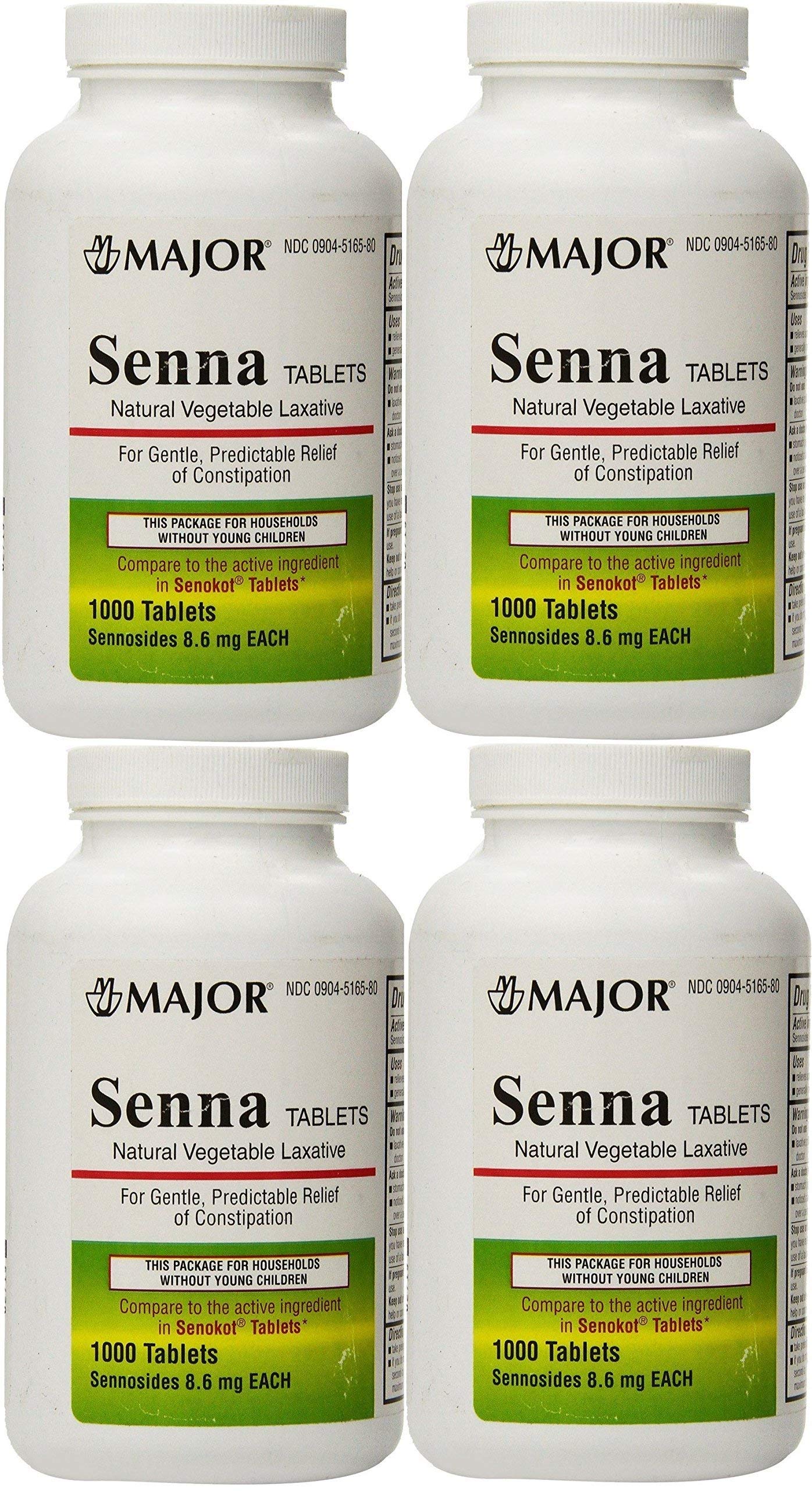 SENNA-S TB 8.6-50MG 1000 VLAX
