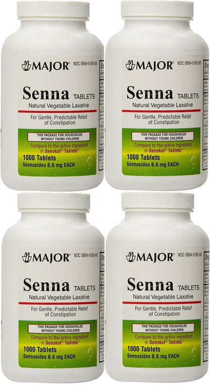 SENNA-S TB 8.6-50MG 1000 VLAX