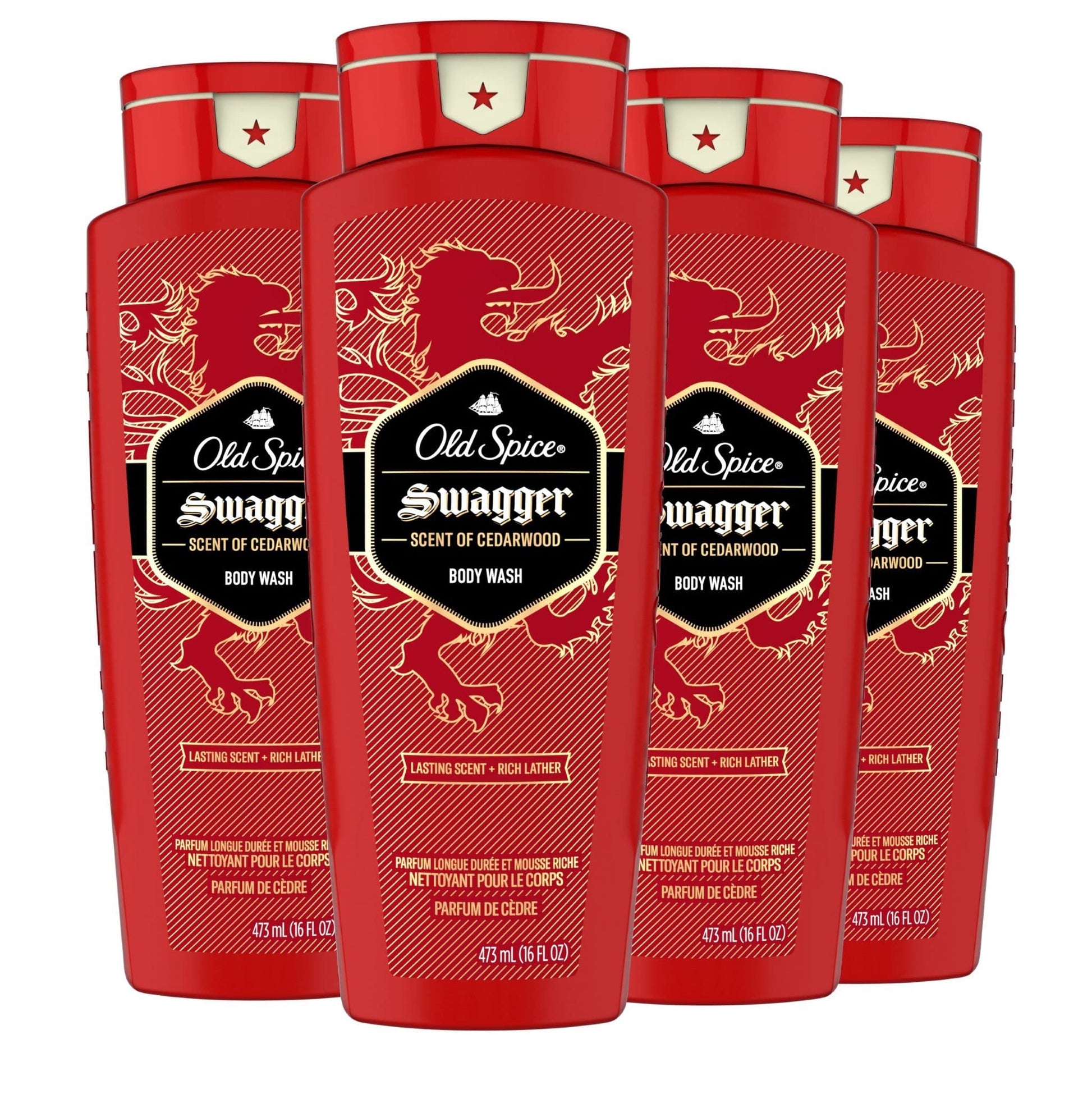 OLD SPICE SWAGGER BODY WASH 24X3 OZ