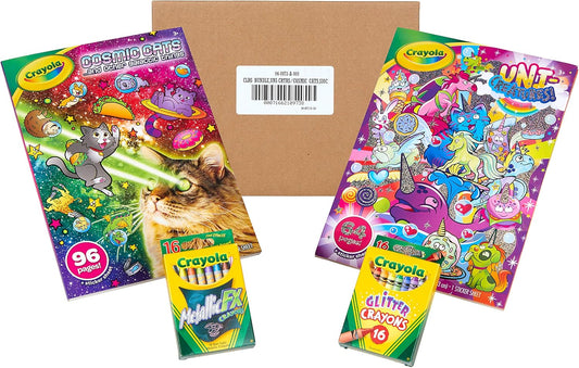 Crayola Uni-Creatures Coloring Book, 96 pages